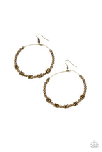 Load image into Gallery viewer, Simple Synchrony - Brass Earrings