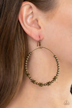 Load image into Gallery viewer, Simple Synchrony - Brass Earrings