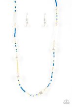 Load image into Gallery viewer, Modern Marina - Blue necklace and Contemporary Coastline bracelet &quot;set&quot;