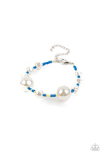 Load image into Gallery viewer, Modern Marina - Blue necklace and Contemporary Coastline bracelet &quot;set&quot;