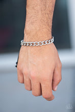 Load image into Gallery viewer, Full Court - Silver Necklace and sideline bracelet set