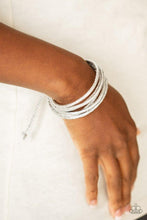 Load image into Gallery viewer, Bracelet ~ Glitter-tastic! - Silver